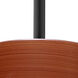 Stilo 7 LED Black Stem Pendant Ceiling Light