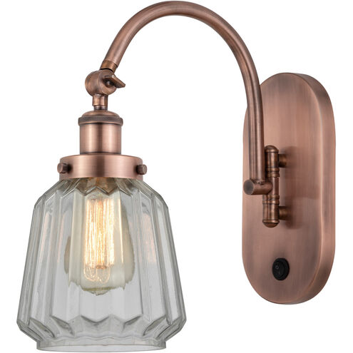 Franklin Restoration Chatham 1 Light 7 inch Antique Copper Sconce Wall Light