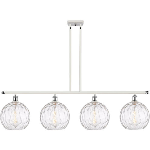 Ballston Athens Water Glass 4 Light 48.25 inch Island Light