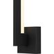 Lana LED 18 inch Sand Black Wall Sconce