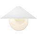 Alora Mood Ashford 1 Light 8.75 inch Antique White Wall Sconce Wall Light
