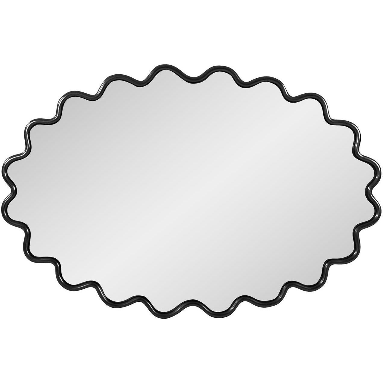 Cloud 36 X 24 inch Black Mirror