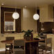 Andorra 1 Light Polished Nickel Pendant Ceiling Light