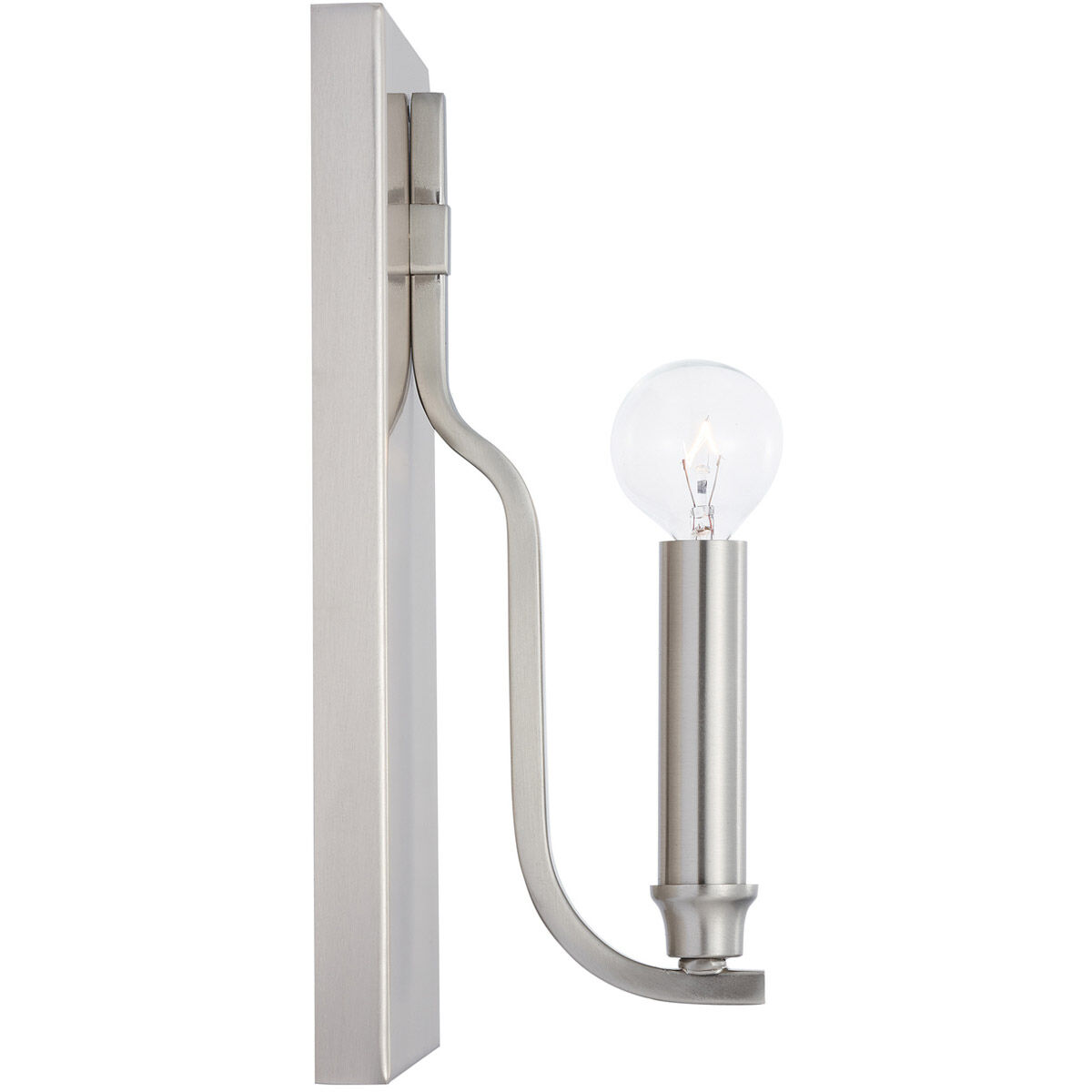 Reeves 1 Light 5 inch Brushed Nickel Sconce Wall Light