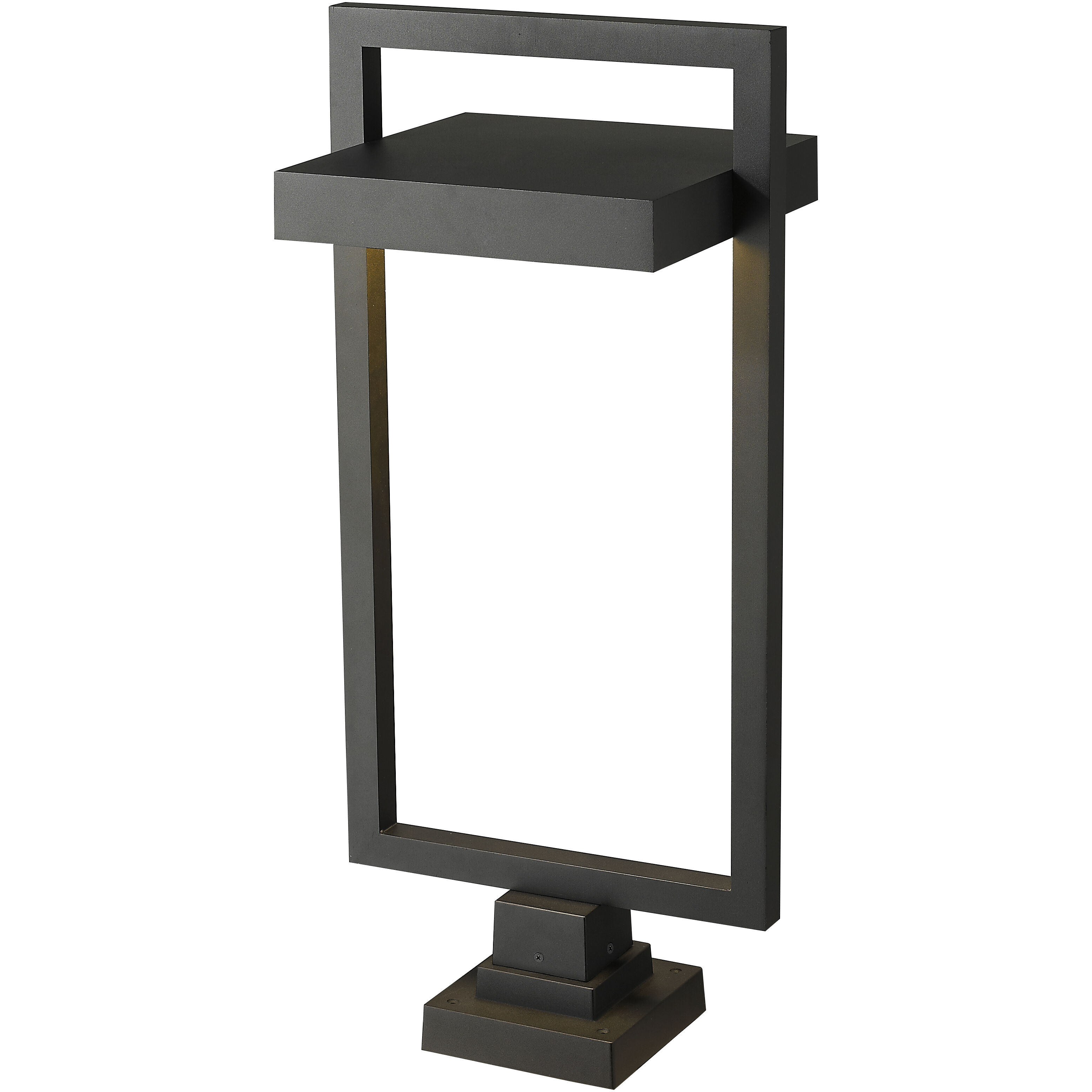 Luttrel LED 31.5 inch Black Outdoor Pier Mounted Fixture
