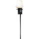 Antasia 1 Light 6 inch Dark Smoke Sconce Wall Light