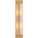 Carver 2 Light 4.5 inch Warm Brass ADA Wall Sconce Wall Light