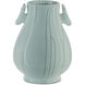 Celadon Crackle 13.75 X 9.5 inch Vase