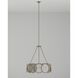 Oliveri 6 Light 34 inch Pyrite Bronze Chandelier Ceiling Light