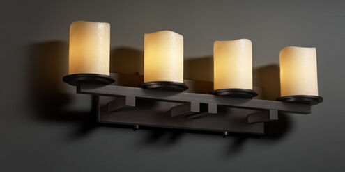 CandleAria LED 29 inch Matte Black Bath/Vanity Wall Light