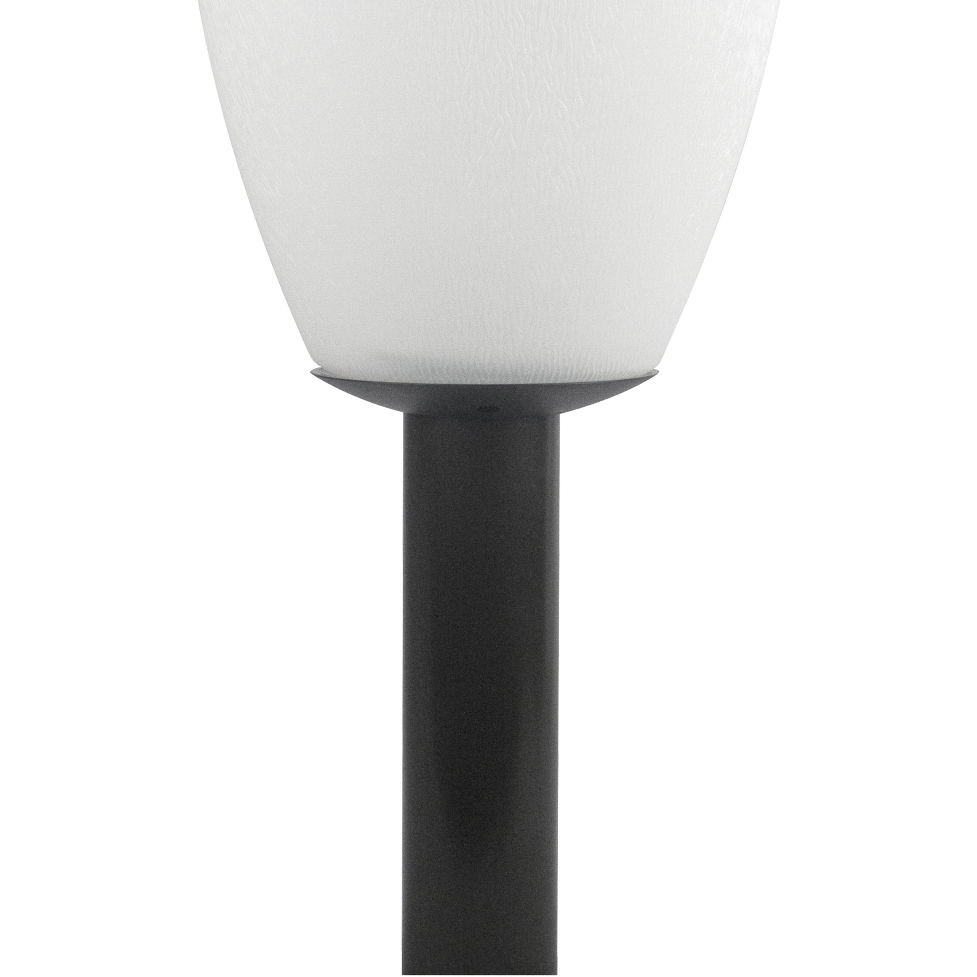Etch 1 Light 16 inch Black Outdoor Post Light