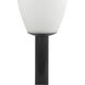 Etch 1 Light 16 inch Black Outdoor Post Light
