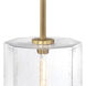 Haven LED 14 inch Old Satin Brass Pendant Ceiling Light