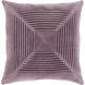 Akira 22 X 22 inch Mauve Pillow Kit, Square