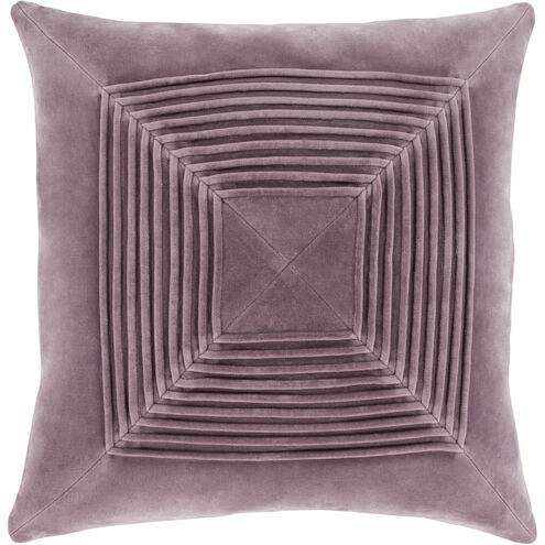 Akira 18 X 18 inch Mauve Pillow Kit, Square