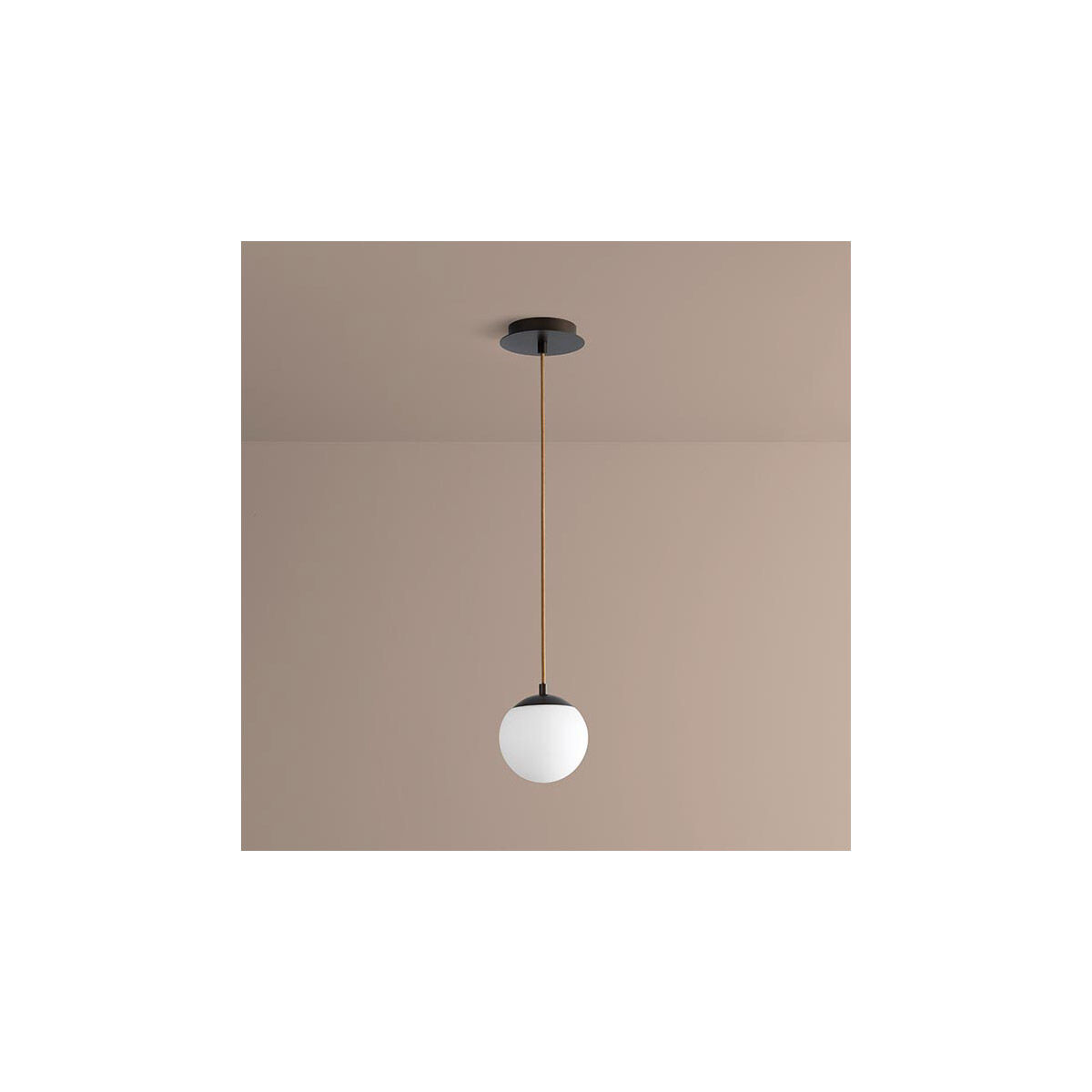 Luna LED 6 inch Oiled Bronze Pendant Ceiling Light in 3000K