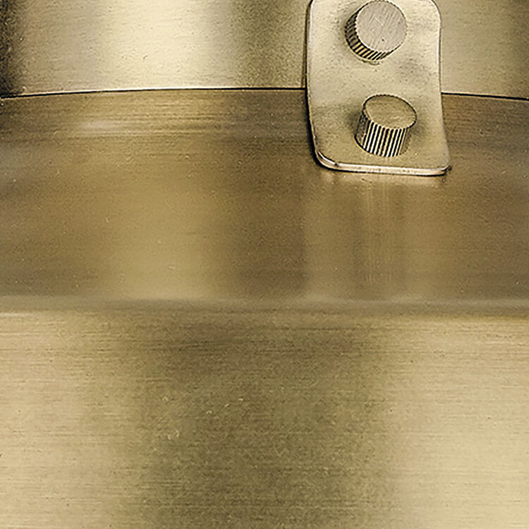 Madison 1 Light 13 inch Aged Brass Semi-Flush Mount Ceiling Light, Convertible Dual Mount