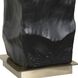 Altaria 33 inch 150 watt Satin Black and Brass Table Lamp Portable Light
