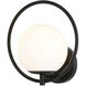 Bucktown LED 9.5 inch Matte Black Wall Light