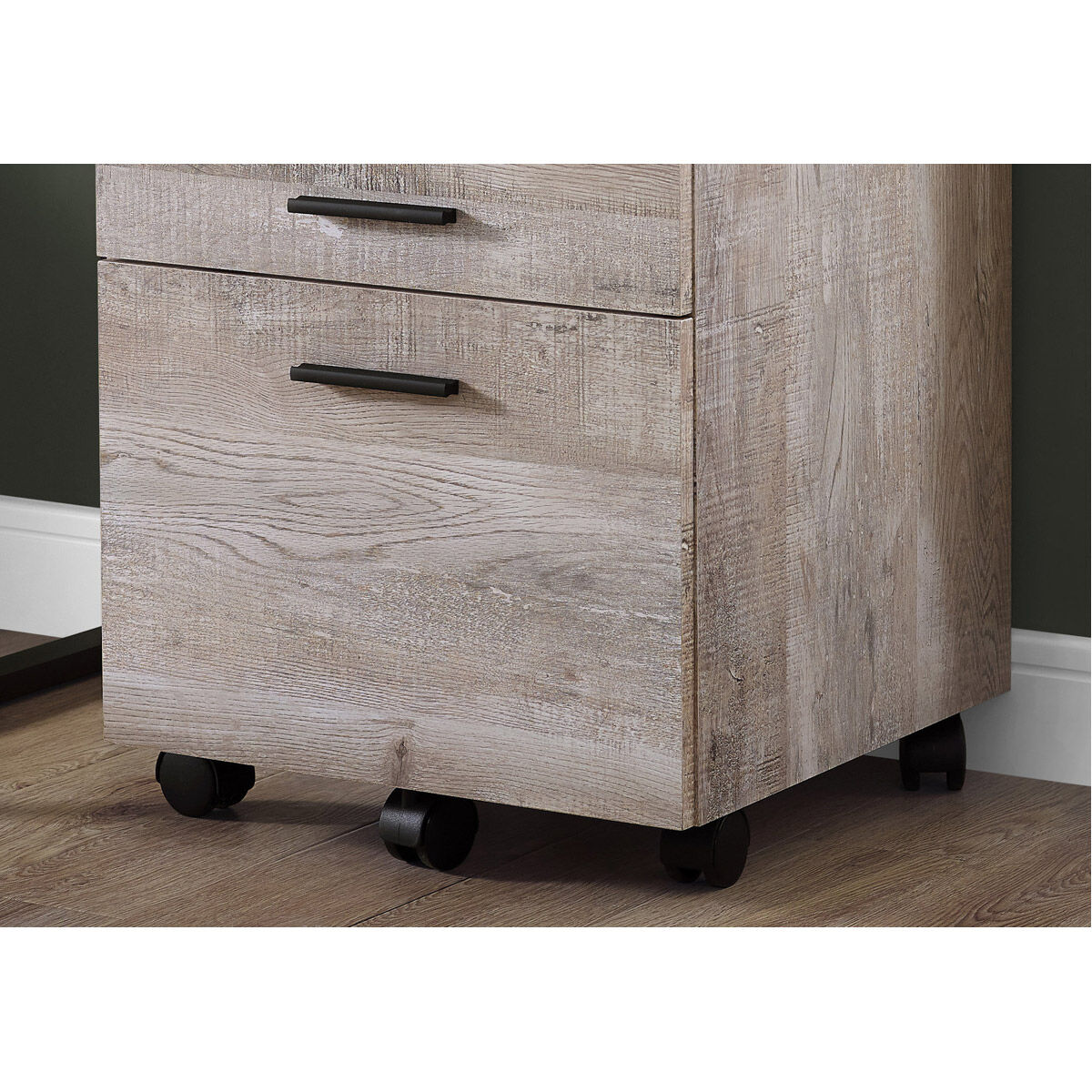 Perry Taupe Filing Cabinet
