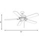 Traditional 52 inch White Outdoor Ceiling Fan