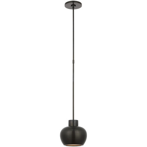 Paloma Contreras Comtesse LED 7.5 inch Bronze Pendant Ceiling Light, Small