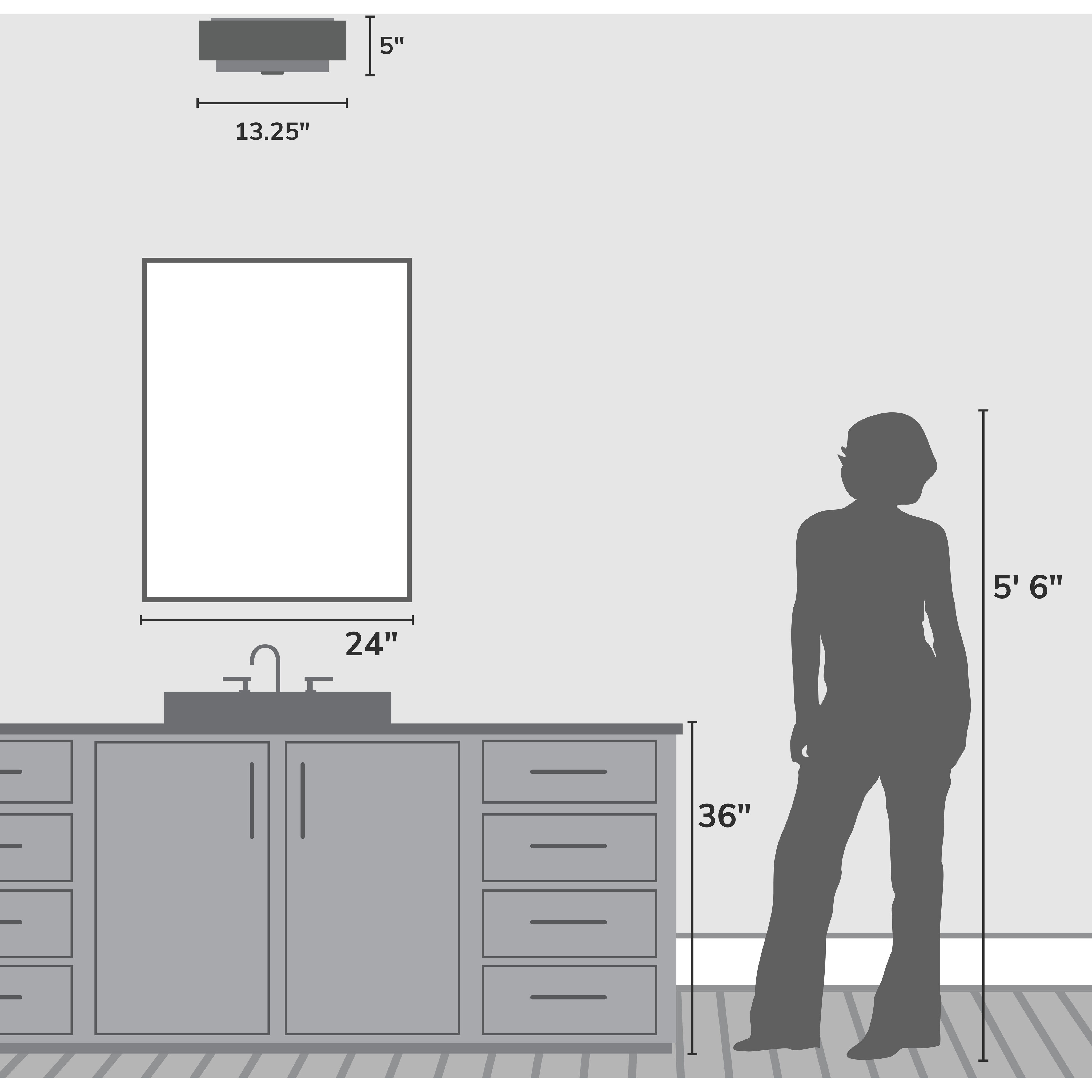 Brookside 2 Light 13.25 inch Matte Black Flush Mount Ceiling Light, Medium