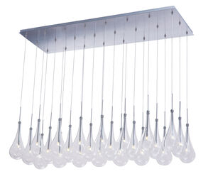 Collier LED 51.5 inch Polished Chrome Linear Pendant Ceiling Light