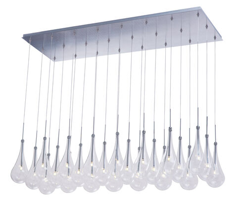 Collier LED 51.5 inch Polished Chrome Linear Pendant Ceiling Light