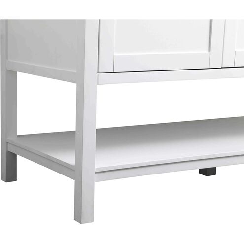 Heath 54 X 21.5 X 35 inch White Vanity Sink Set