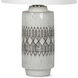 Zuri 27.5 inch 150.00 watt White Table Lamp Portable Light
