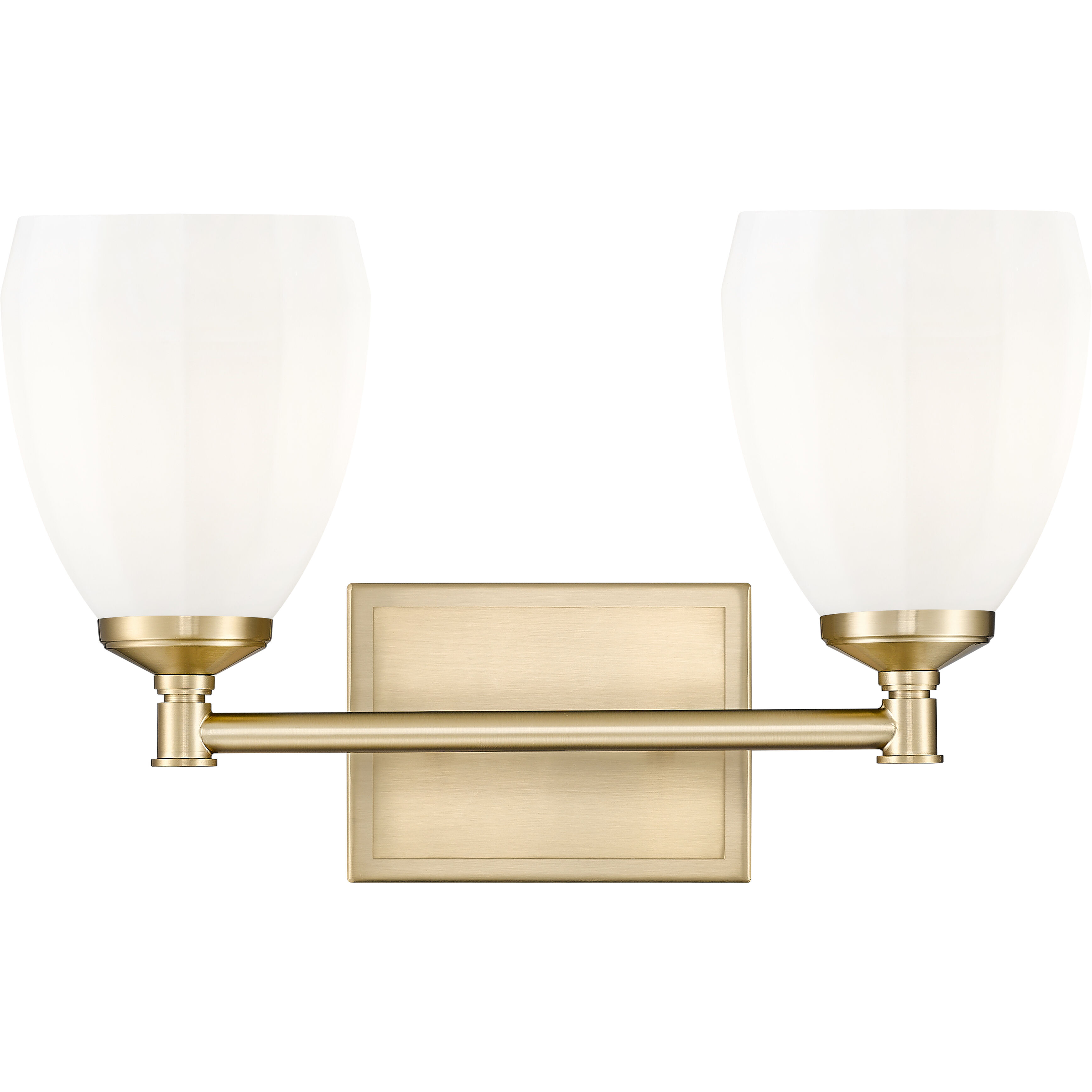 Oren 2 Light 16 inch Modern Gold Bath Vanity Light Wall Light