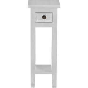 Sutter 27 X 10 inch Silver Accent Table