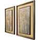 The Studio Brown and Metallic and Neutral and Rust Canvas, The Studio