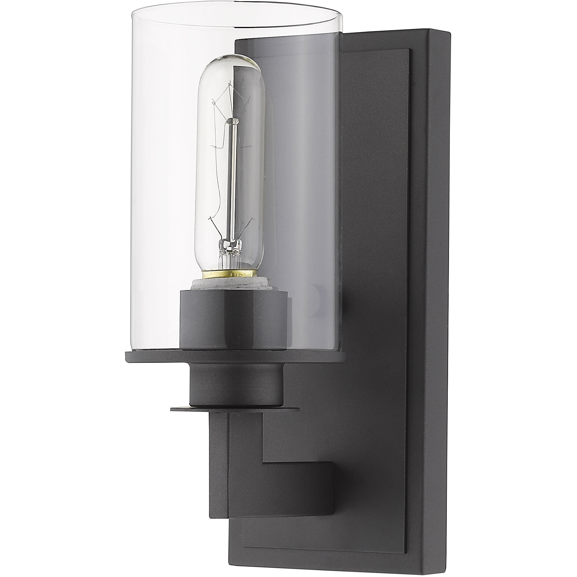 Savannah 1 Light 4.5 inch Bronze Wall Sconce Wall Light