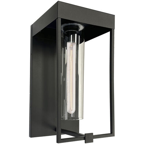 Gardenbrooke LED 15.75 inch Black Outdoor Wall