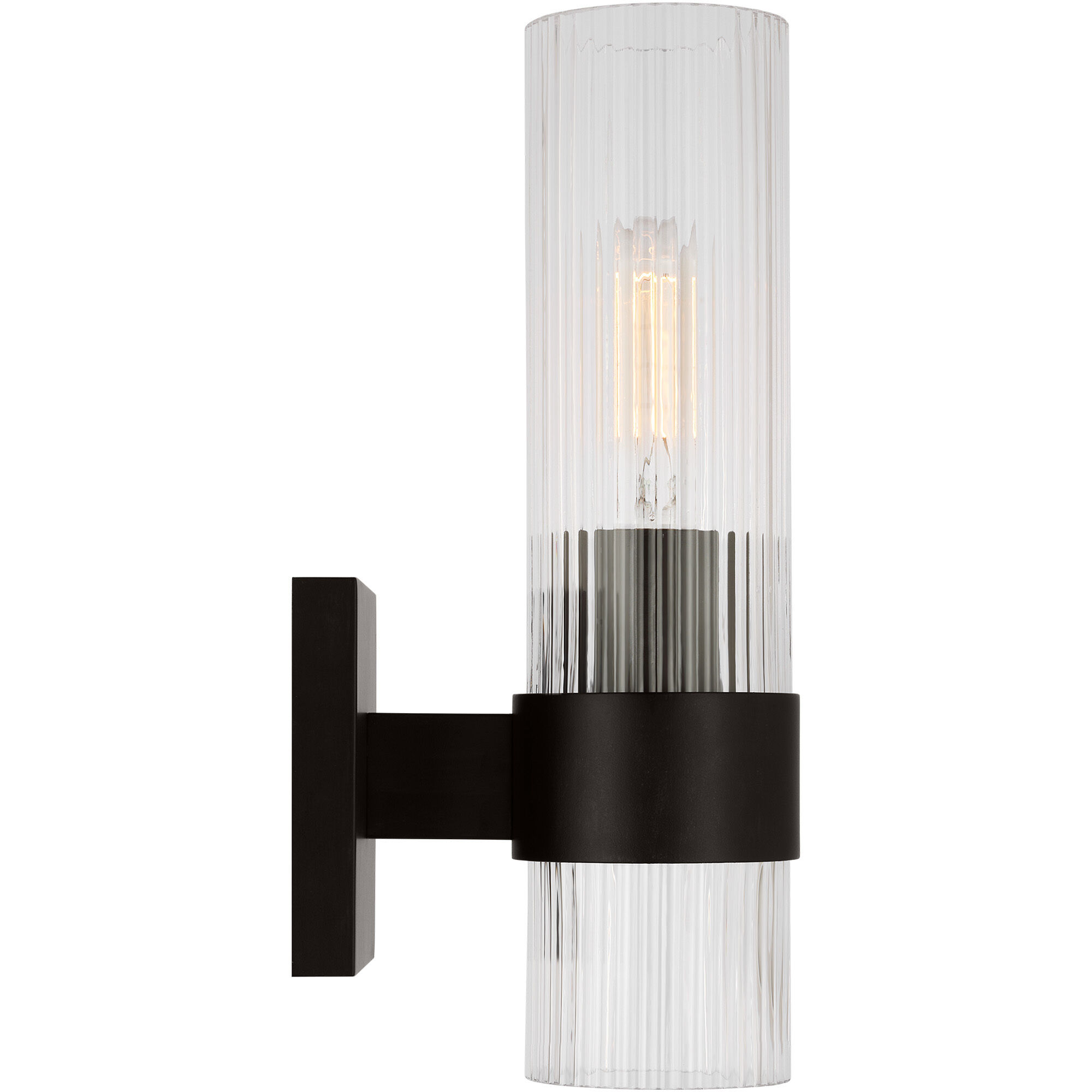 C&M by Chapman & Myers Geneva 1 Light 4.5 inch Aged Iron Bath Vanity Wall Sconce Wall Light