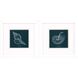 Waterside Collection Blue Framed Art
