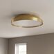 Nevado LED 12 inch Satin Brass Flush Mount Ceiling Light