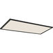 Sky - 5CCT LED 23.5 inch Black Flush Mount Ceiling Light