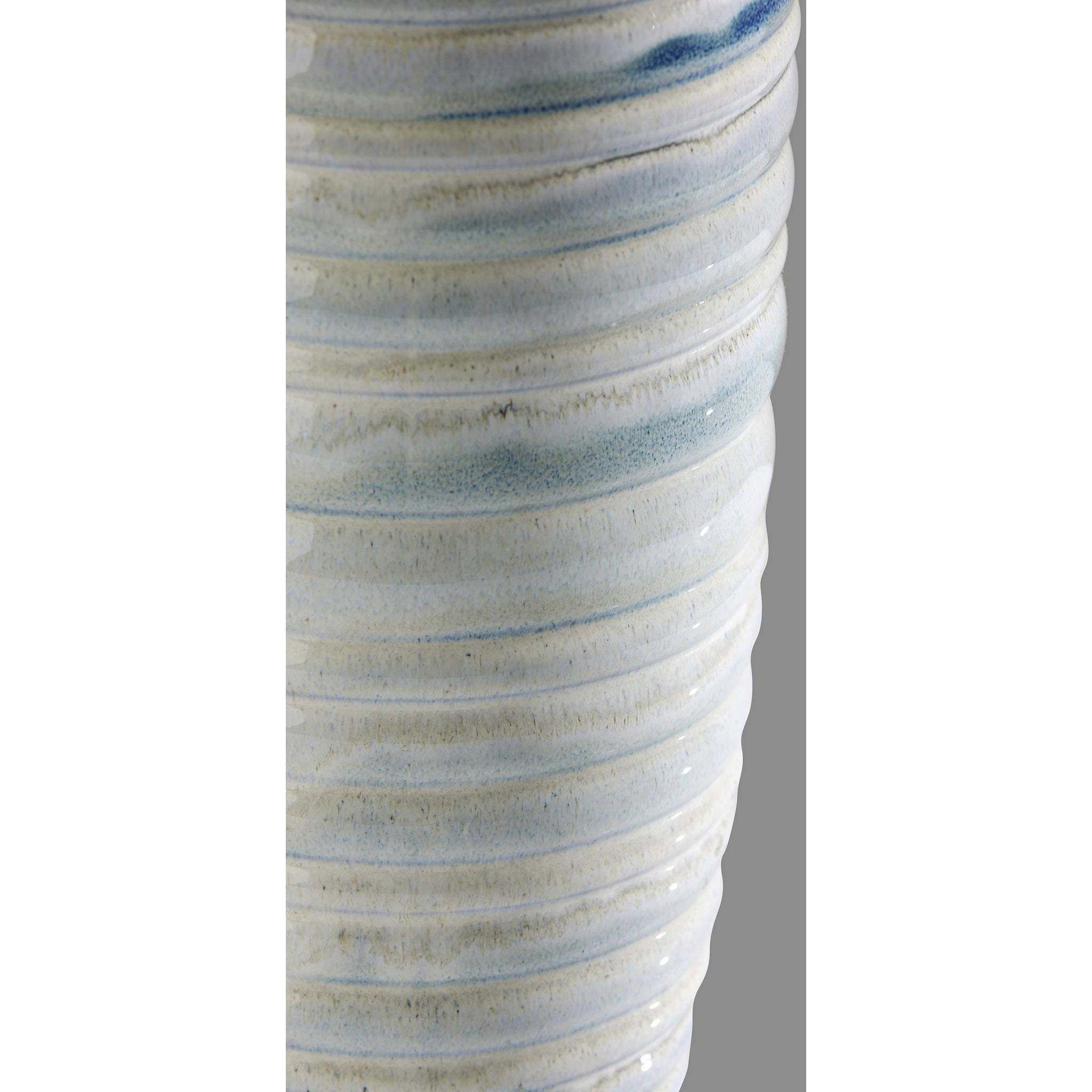 Catalina 25 inch 100.00 watt Light Blue Ribbed Ceramic Table Lamp Portable Light