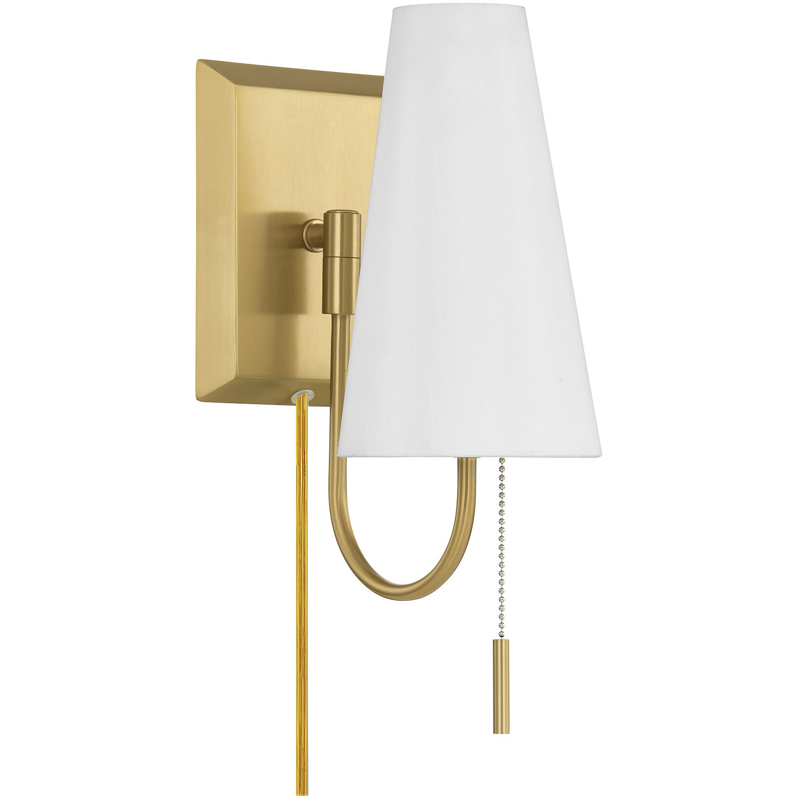 Wilkes 1 Light 5 inch Warm Brass Wall Sconce Wall Light