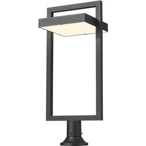 Luttrel LED 32.5 inch Black Outdoor Pier Mounted Fixture