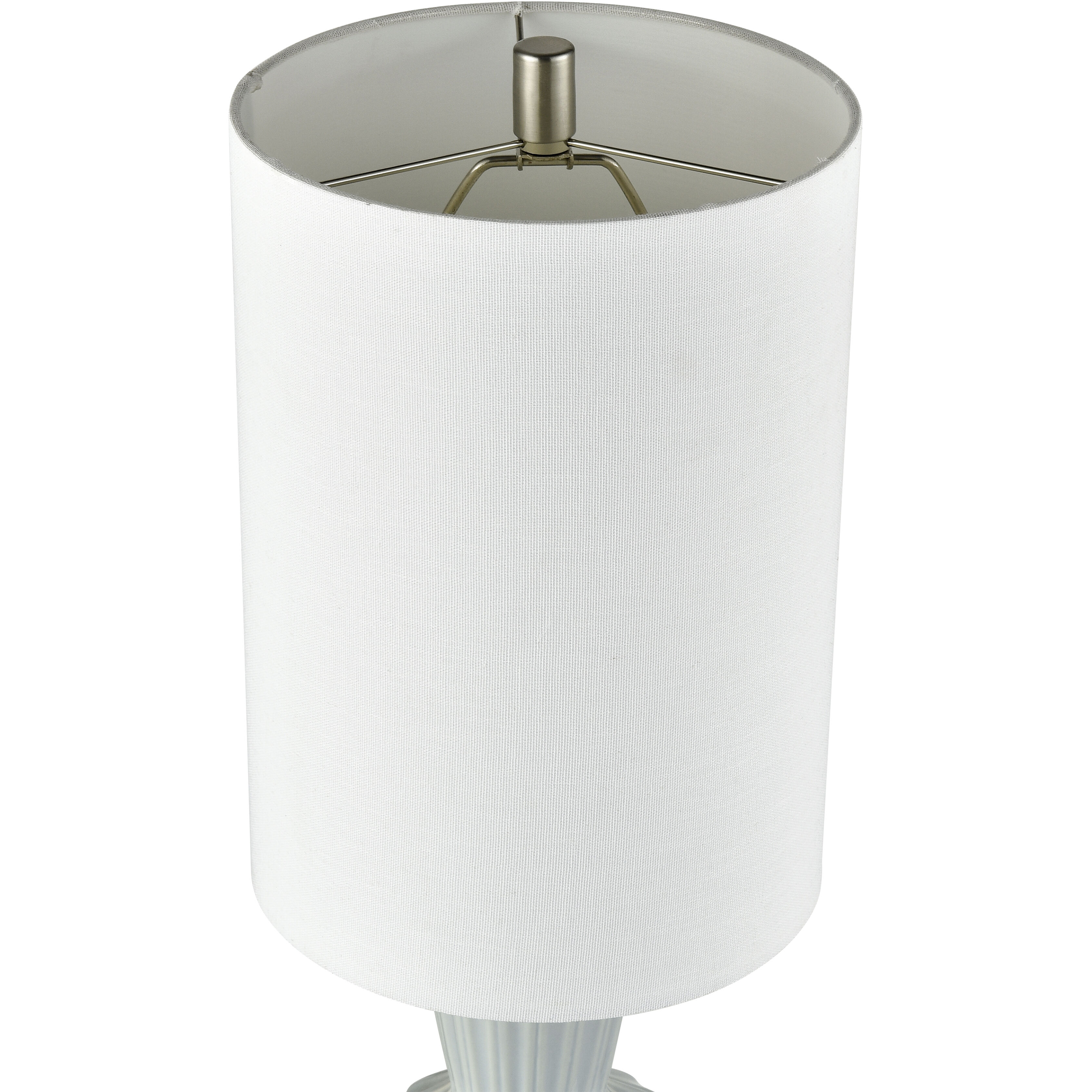 Saxon 30 inch 9 watt Light Blue Glazed Table Lamp Portable Light