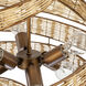 Flow 6 Light 26 inch Baguette Pendant Ceiling Light, Smithsonian Collaboration