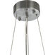 Canada 8 Light 22 inch Silver Chandelier Ceiling Light