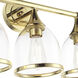 Ashridge 3 Light 24 inch Polished Brass Vanity Wall Sconce Wall Light