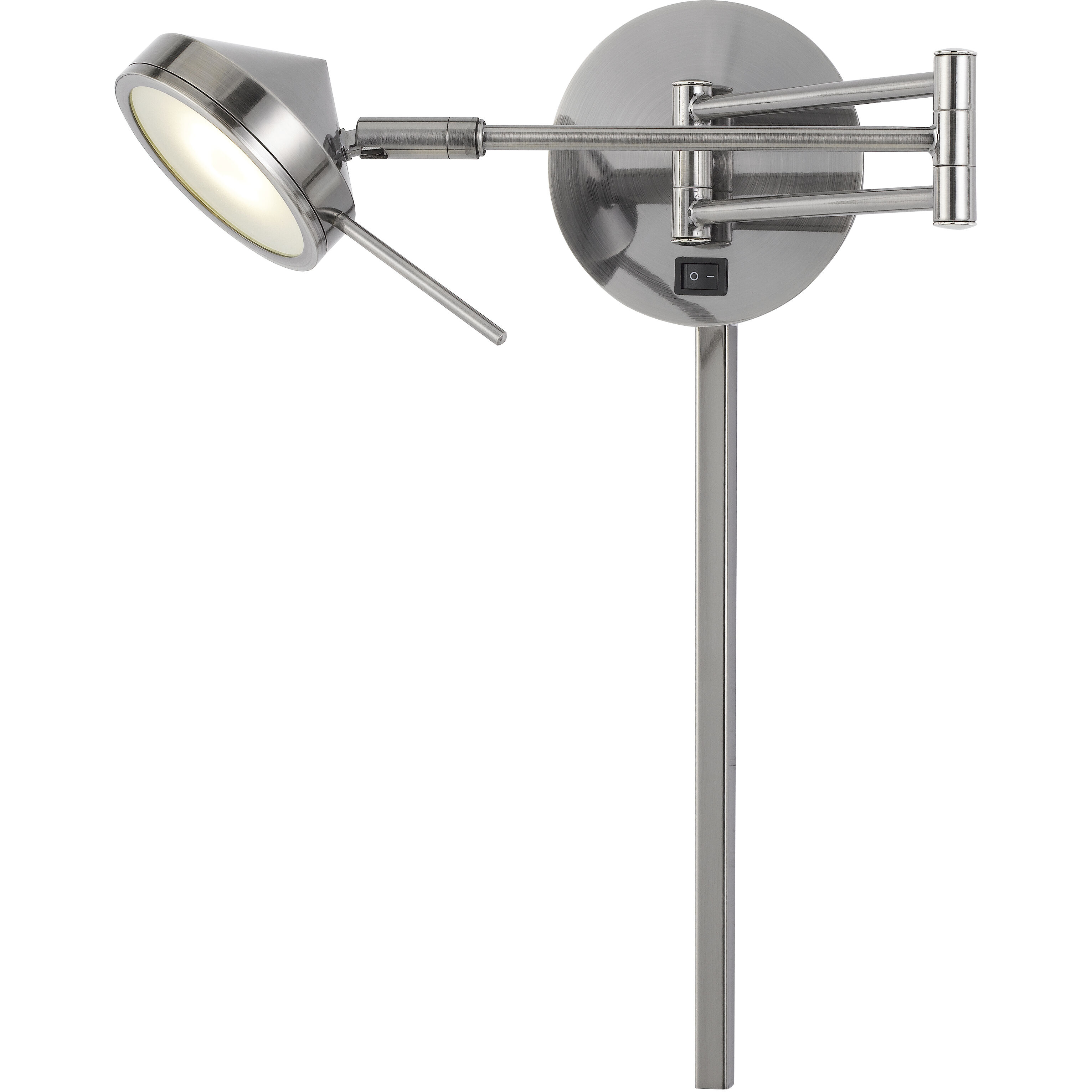 Zug LED 5 inch Gun Metal Wall Lamp Wall Light