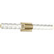 Beale LED 28 inch Noble Brass Bathroom Vanity Light Wall Light