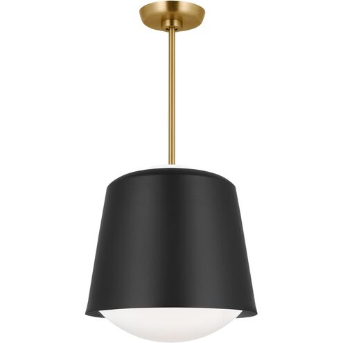 kate spade new york Draper 1 Light 12 inch Midnight Black Pendant Ceiling Light
